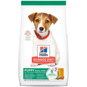 HILLS PUPPY SMALL BITES CHICKEN & BROWN RICE 2.04 Kg / 4.5 lBS