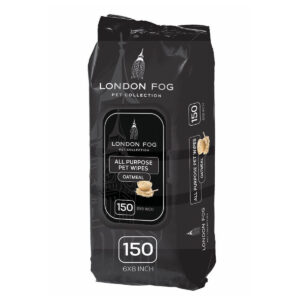 LONDON FOG OATMEAL PET WIPES 150CT