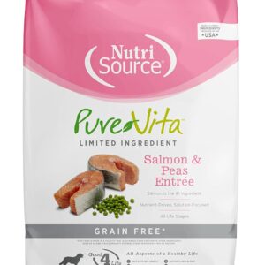 PUREVITA SALMON & PEAS 1.8 KG/4 LBS PINK BAG DOG