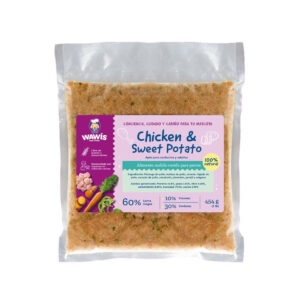 CHICKEN & SWEET POTATO RECIPE 454G
