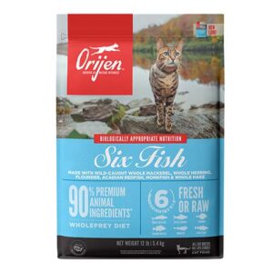 ORIJEN GATO SIX FISH RECIPE 12LBS / 5.45KG