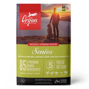 ORIJEN SENIOR TURKEY CHICKEN & FISH 13LBS / 5.9 KG