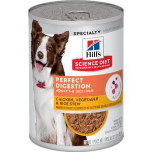 HILLS PERFECT DIGESTION ADULT 1-6 CHICKEN VEGETABLE & RICE